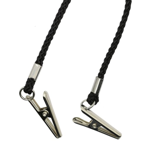 Perfk 2-Piece Napkin Clips, Napkin Holders for Adults, Bib Apron Clips, Towel Clips, Meal Protection