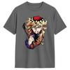 Anime Douma Upper T Shirts for Unisex Cotton Funny TShirts O Neck Tees Short Sleeve Clothing Printed