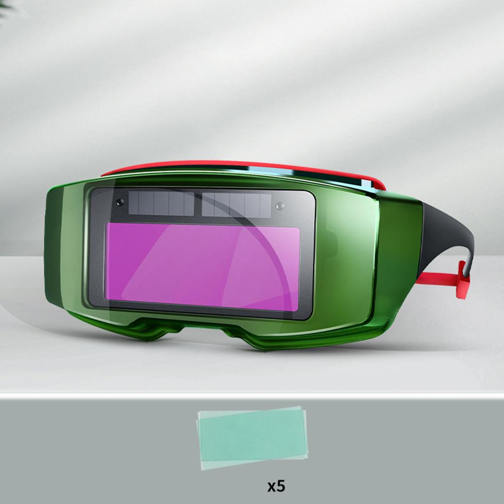 1-Pack Splash-Proof Auto-Darkening Welding Helmet For Welders, Professional Welding Goggless For TIG For MIG For MMA Welding