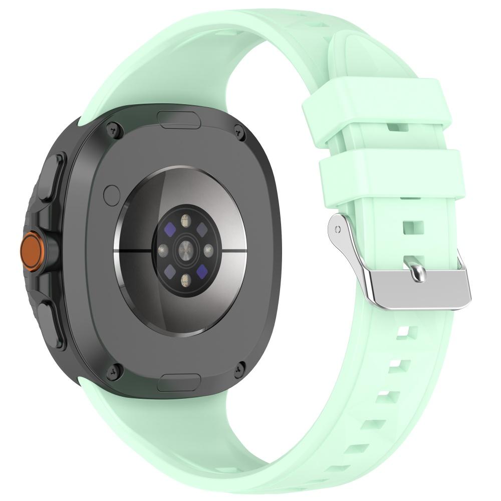 Pulseira de Relógio Para Samsung Galaxy Watch 8 44mm 40mm Pulseira de Silicone Respirável Para Samsung Watch 8 Classic 46mm Pulseira