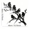 1pc Classic Style Metal Bird Silhouette Wall Art, Original Laser-Cut Wall Sculpture