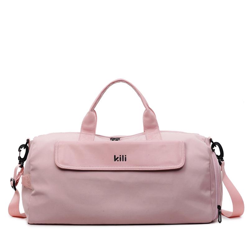 Damen Reisetasche mit großem Fassungsvermögen für grenzüberschreitende Reisen, Nass-/Trocken-Trennung, Trainings- und Sport-Duffelbag für Herren, leichte Handtasche für kurze Strecken