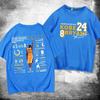 Kobe Bryant Hall of Fame Retro Basketball Cotton T-shirt