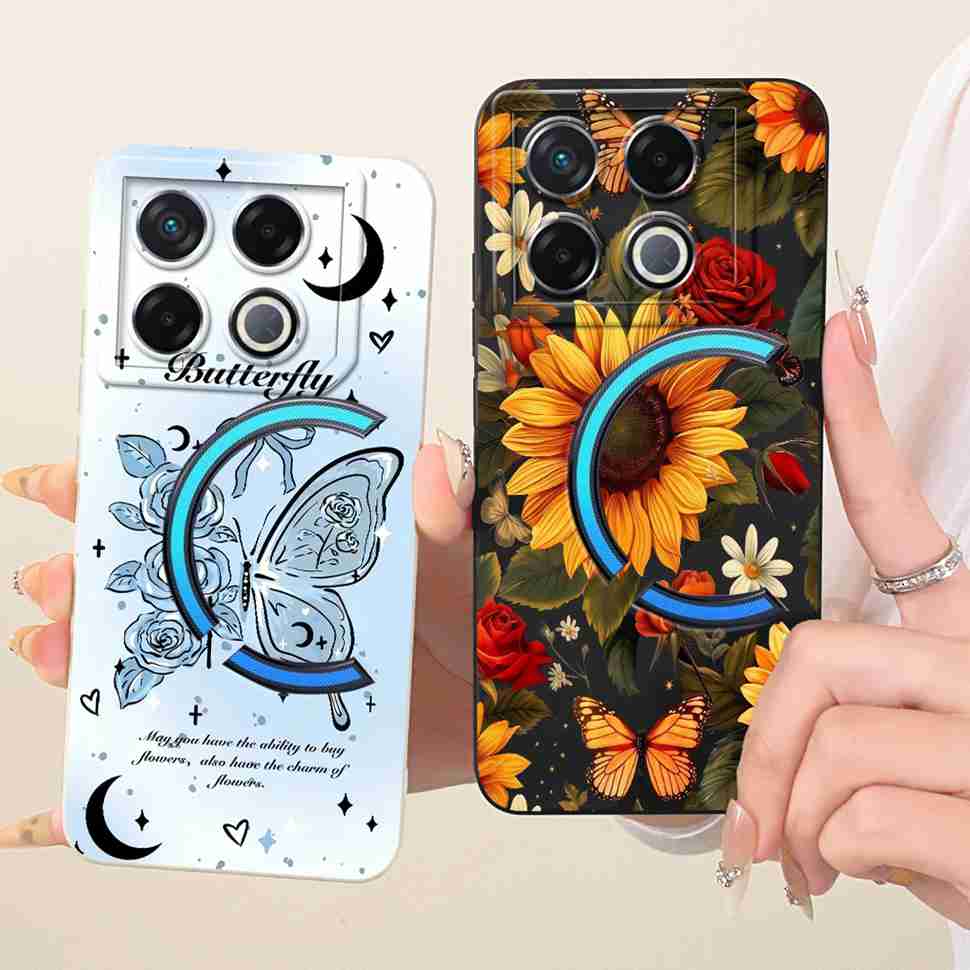 For Infinix GT 20 GT20 Pro Case Lucky Cute Cat Rabbit Cartoon Pattern Back Cover For Infinix GT 20Pro X6871 Phone Shell Coque