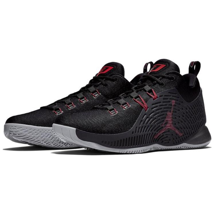 Jordan CP3 10 Cushioning Abrasion Resistant Cushioning, Wear Resistant Low top Basketball Shoes Men's Black 914231-012