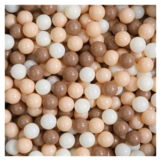 

100 шт. Детские шарики для сухого бассейна, не мнущиеся, диаметром 5,5 см, 3 смешанных цвета, утолщенные океанические шарики, игрушка для захвата, пластиковый бассейн