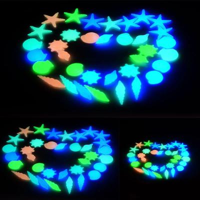 Hot Sale Mix Luminous Stone Home Decor Fish Tank Decor Aquarium Beach Conch Sea Shells