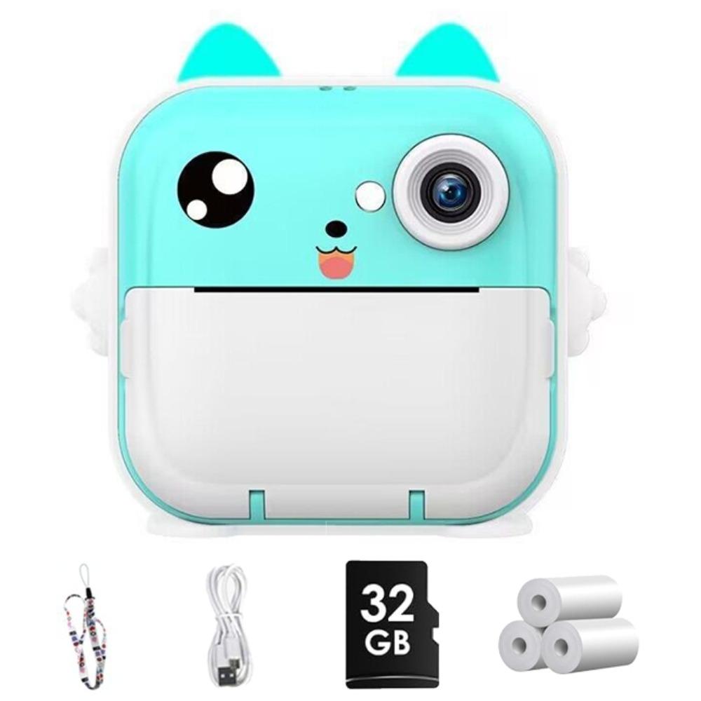 1080P Digital Camera Toys Instant Print Kids Camera Toy Outdoor Photography Toys  Children Gifts