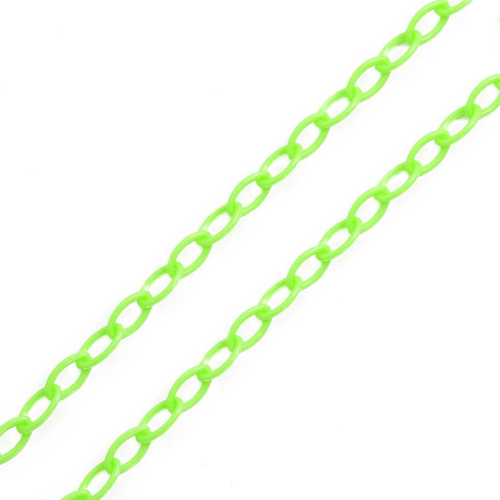 4pcs 40cm Bright Color Acrylic Fashion Link Sunglasses Chain Beads For DIY Jewelry Making Sunglasses Accessories