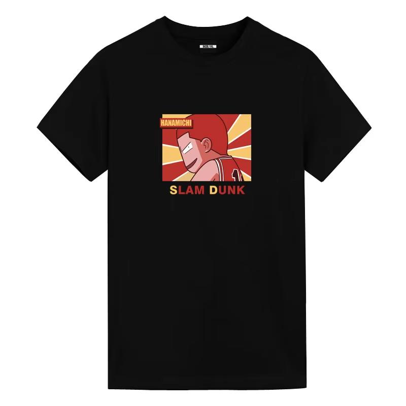 Dunk Master Cotton T-shirt Joint Name Around Short-sleeved Sakuragi Hanamichi Ryukawa Loose Basketball Shirt Ball Clothes