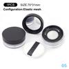 1Pcs Portable Plastic Powder Box Empty Loose Powder Container With Sieve Mirror Cosmetic Sifter Jar Travel Makeup Accessories