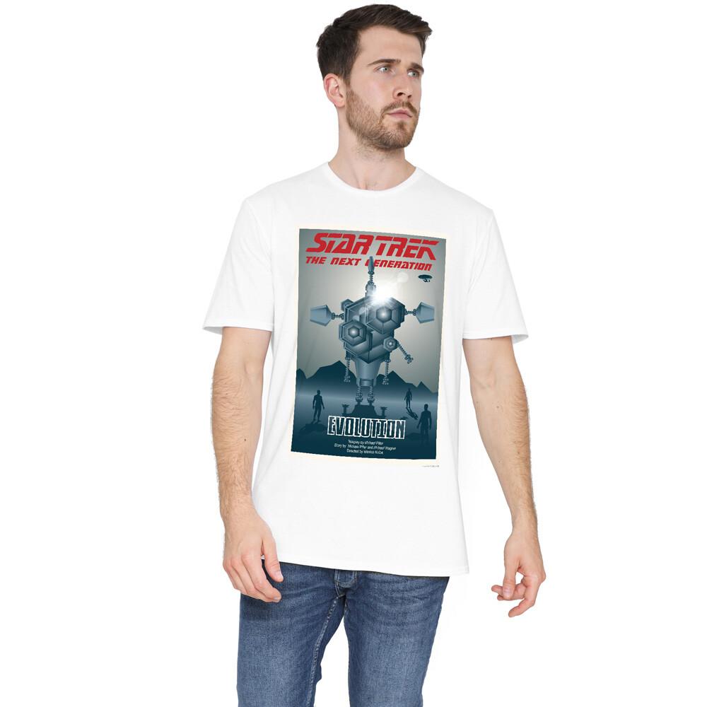 Star Trek TNG Season 3 Episode 1 T-Shirt S-2XL White XXXL