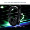 3.5mm Wired Gaming Stereo Headphones Game Headset Earphone With Mic For Pc Computer Skype Msn Ps4 Play Station 4