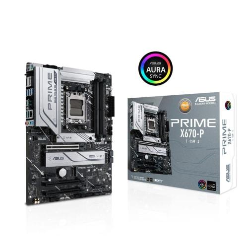 ASUS PRIME X670-P-CSM AMD Ryzen 7000 series AM5 compatible X670 equipped ATX motherboard/domestic authorized distributor product