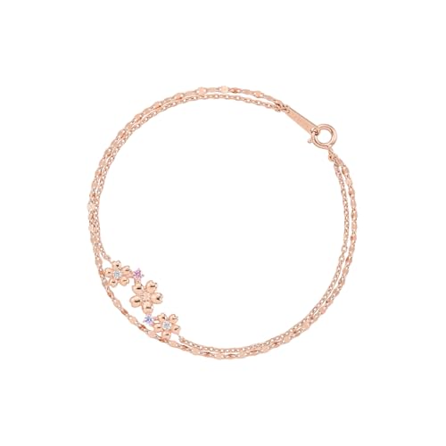 

Canal 4℃ Official SAKURA Collection Silver Bracelet, Birthday Gift for Women, Includes Jewelry Case, 152614231001