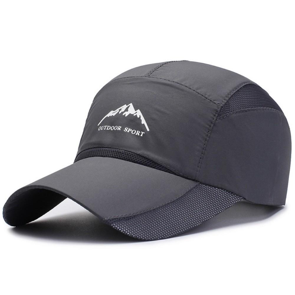Adjustable Breathable Mesh Sun Hat Extended Brim Lightweight Running Hat Outdoor Sport