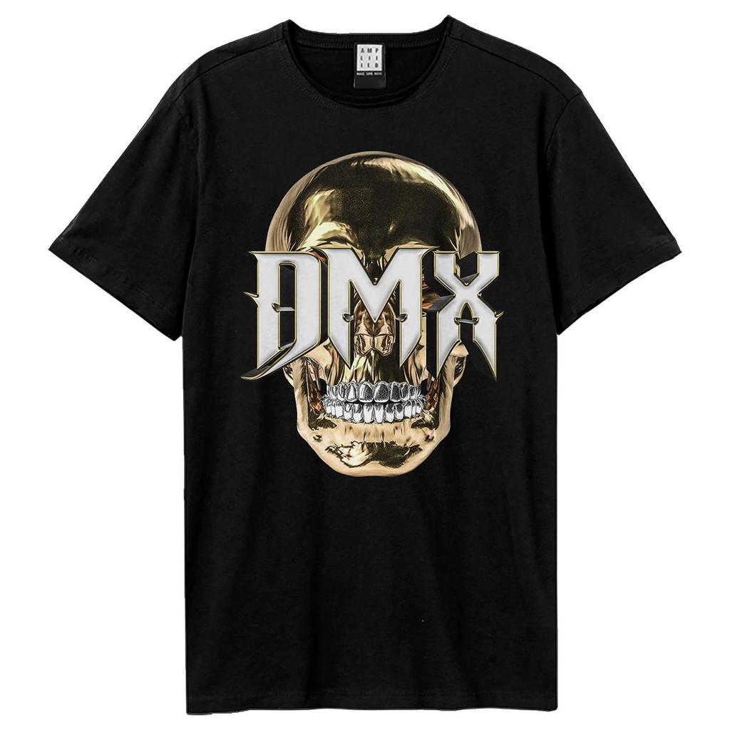 Amplified Unisex Adult 3D Skull DMX T-Shirt
