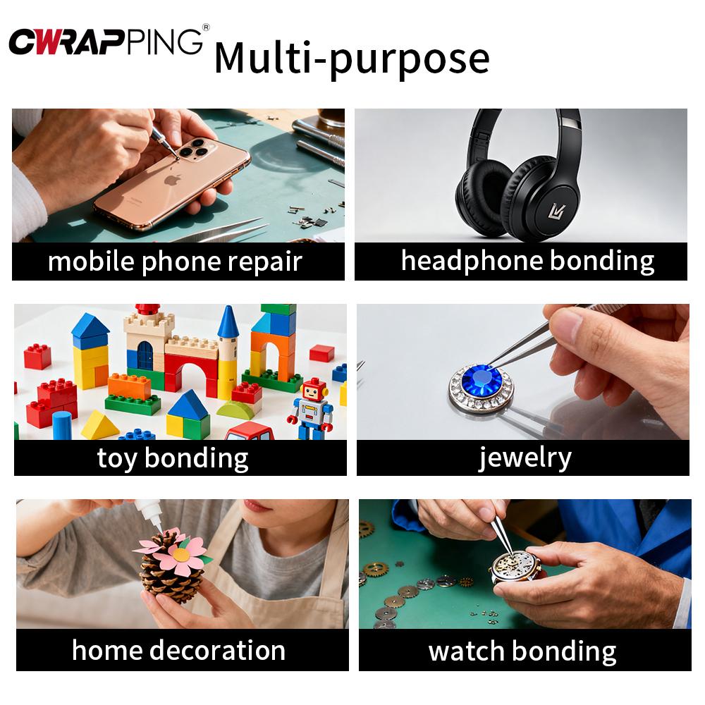 Hem Universal DIY Lim T7000 15ML 50ML 110ML Lim för Klocka Mobiltelefoner Reparation Färg Kontaktlim T-7000 Glas Plast Leksak