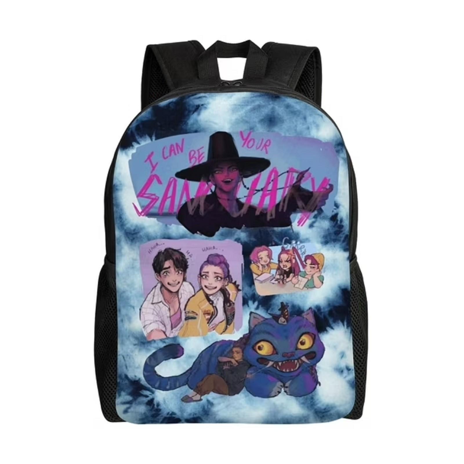 

Школьные ранцы Рюкзаки с героями мультфильмов для начальной школы Детские сумки Рюкзаки большой вместимости One Size чёрный