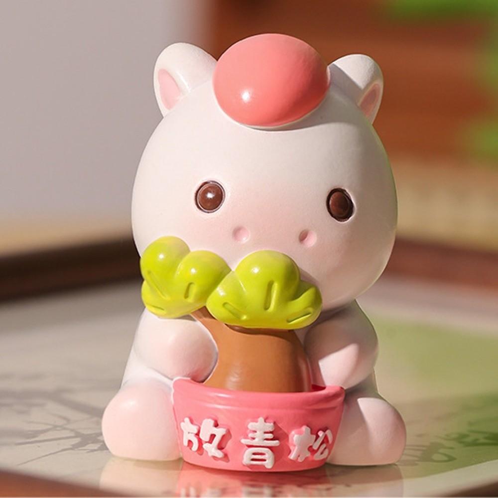 Fortune Zodiac Horse Figurines Cute Horse Figures Ornament Spring Festival