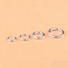 S925 Sterling Silver Jump Rings: Open, Closed, Round Connectors for DIY Jewelry and Bracelet Making