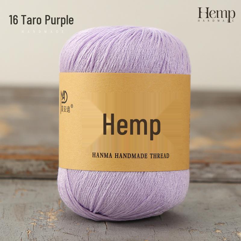 Tencel Wool Linen Hemp Lace Yarn: Silk Cotton for Handmade Summer Knitting & Crochet Projects - Perfect for Scarves & Sweaters.