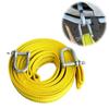 3M Car Tow Rope 3Ton Trailer Double Thick Traction Strap With Hook Rope For Vehicle Recovery Transportation Pile Car Accessories