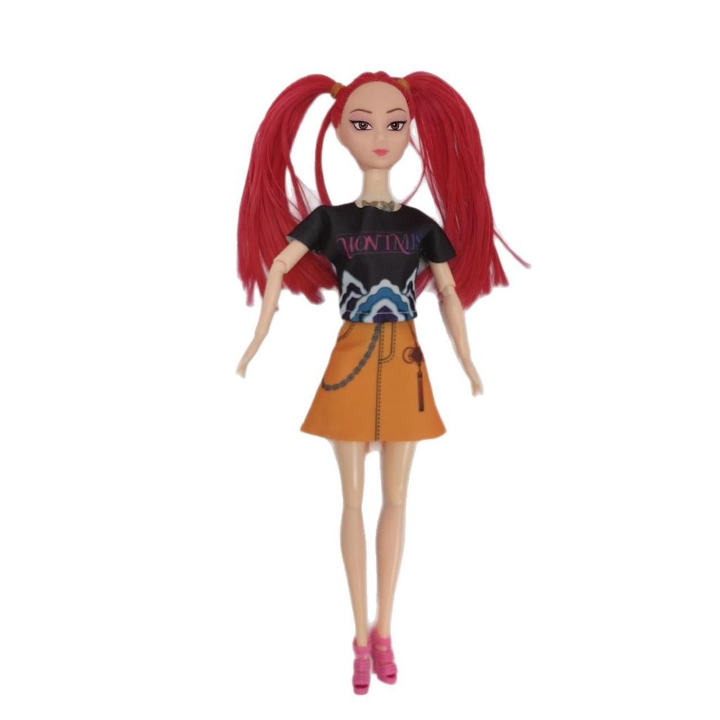 Demon Avcısı K-POP Kız Grubu Bebekleri: Müzikli Işıklı Peluş Figürler