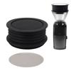 Cryfokt Grinder Blowing Bean Bin, Food-Grade Silicone Coffee Grinder Blowing Tool, Coffee Grounds Removal Tool, Universal Coffee Grinder Cleaning Tool