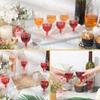 25pcs Unbreakable Disposable Wine Glasses Transparent Champagne Goblet  Party Supplies