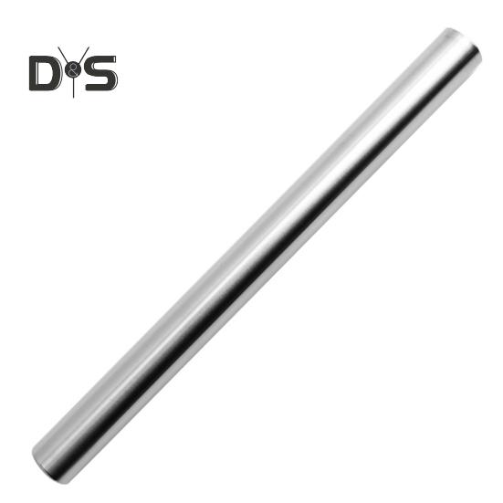 Dough Rolling Pin Reusable Food Grade Not Sticky Polished Long-lasting Labor-saving Stainless Steel Smooth Surface Making Kitchen Rolling Pin