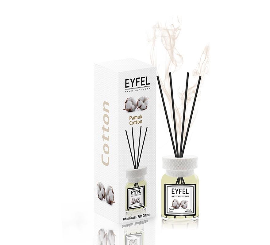 Eyfel Dyfuzor Zapachowy Z Patyczkami - Cotton 120 Ml