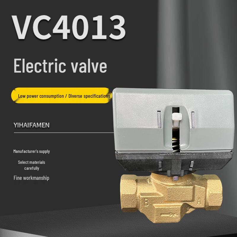 Honeywell VC4013 Electric Two-Way Valve for Air Conditioning, Heating, and Cooling Systems