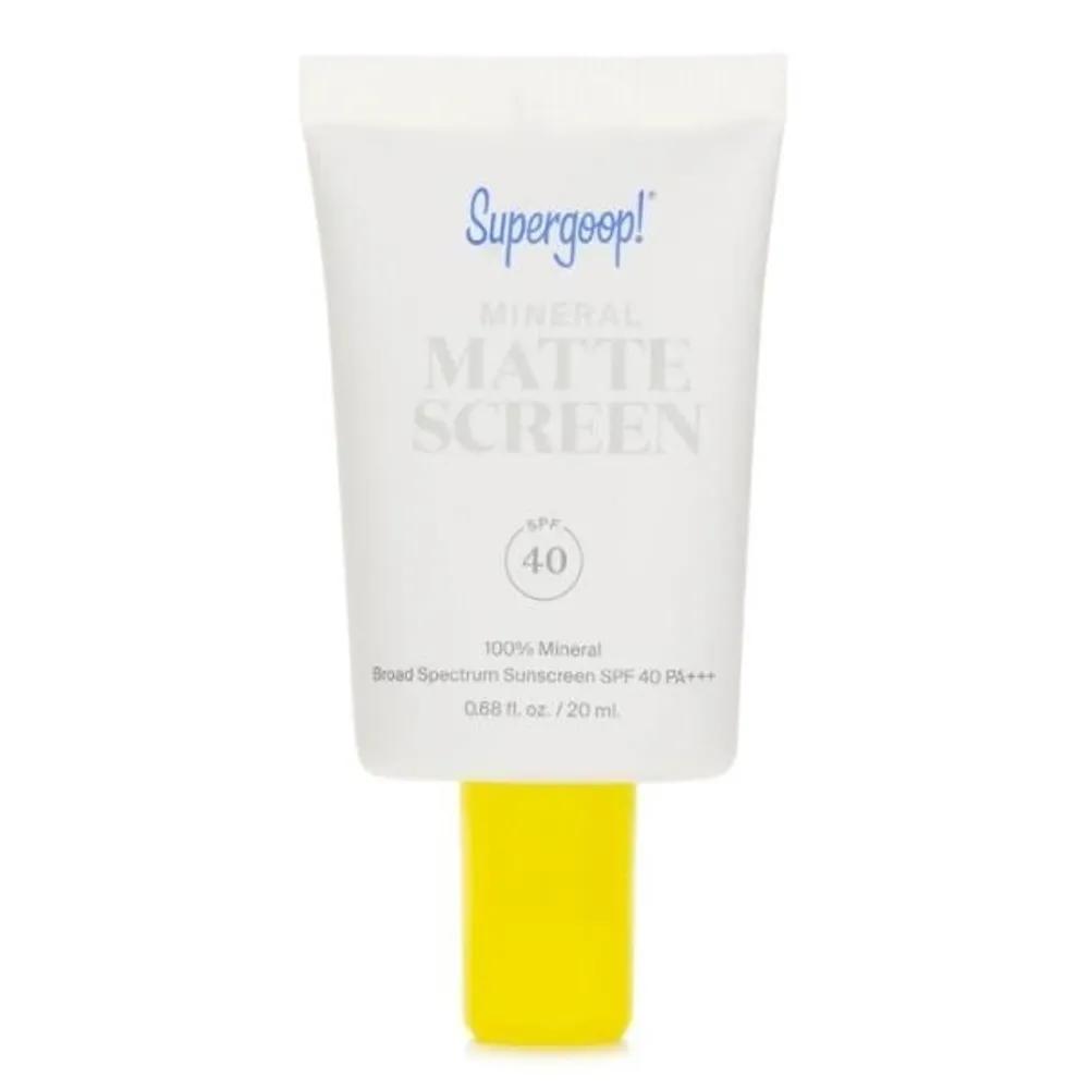 Supergoop Mineral Matte Screen 40 20ml Sunscreen