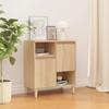 Vidaxl Chest of Drawers, Sonoma Oak, 60X35X70 Cm, Wood-Based Material