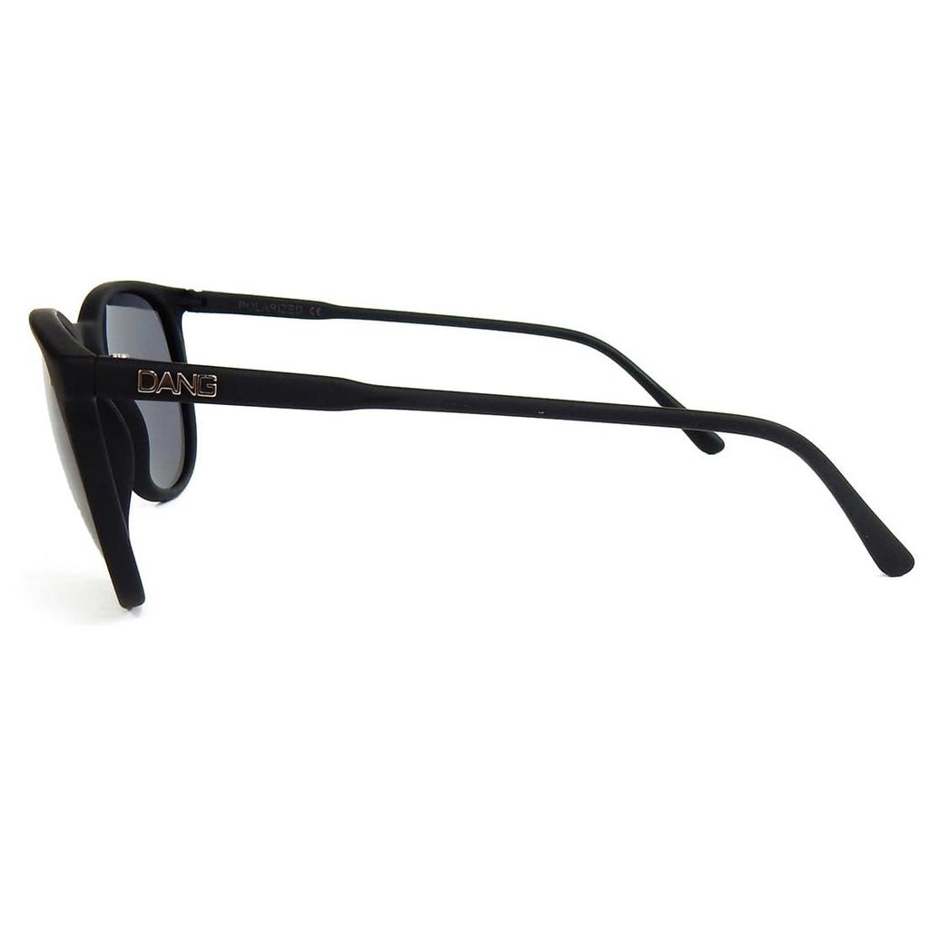 Dang Shades Sunglasses Fenton Black Soft Black Smoke Polarized Lens Vidg00257