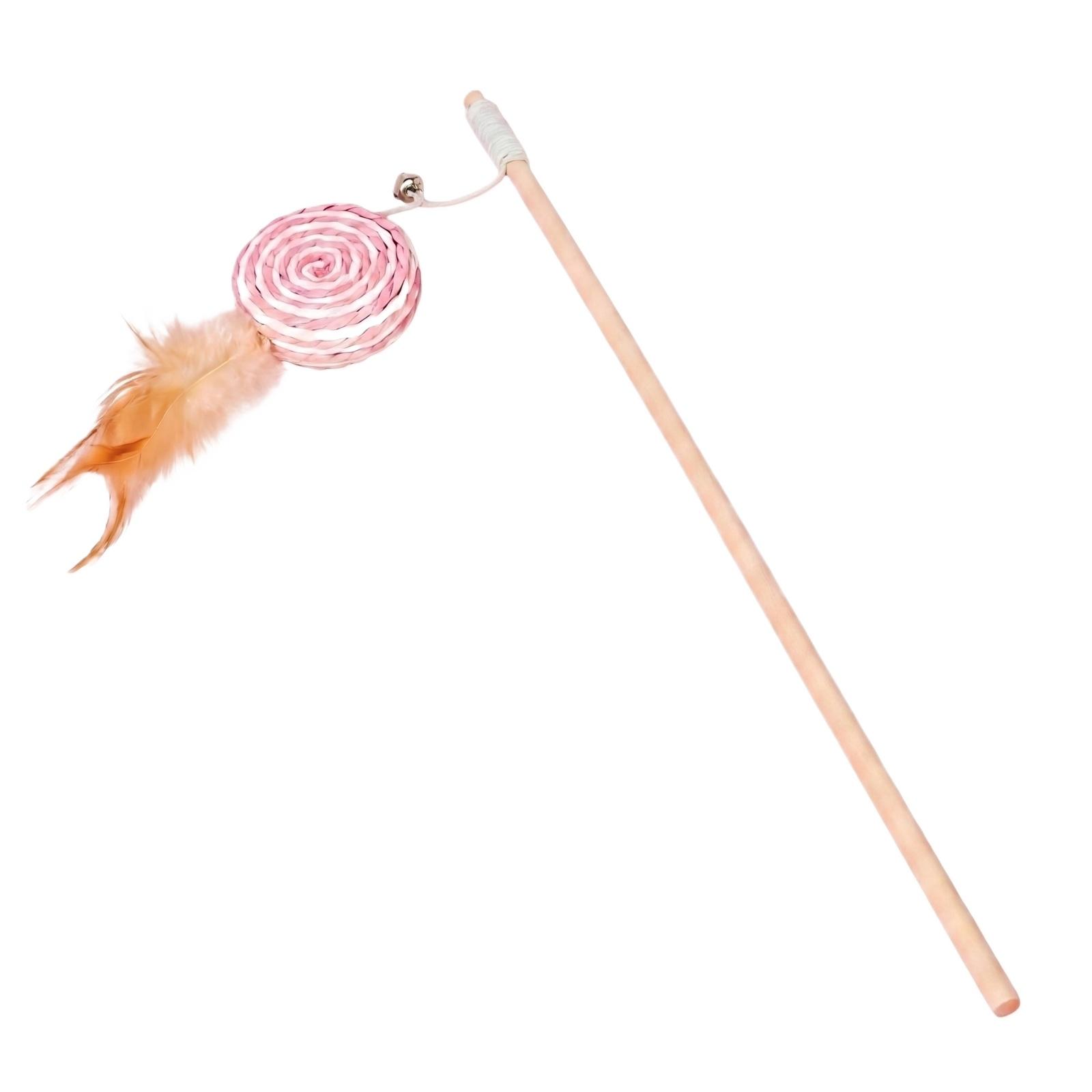 

Toys, Wooden Poles, Teasing Sticks, Cats, Self Pleasure,boredom, With Bells, Resistant, Young Kittens, Physical Exertion, Pet Toys One Size рожевий
