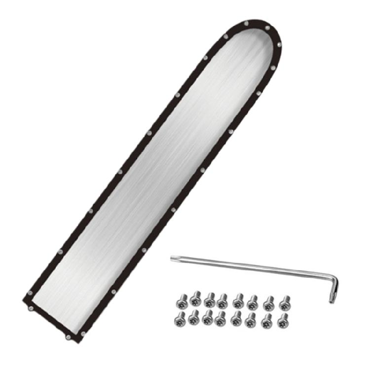 Corrosion Resistant Metal Plate Easyly Install Scooters Upgraded Fashion Body Armors for Electric Cycling Enthusiasts