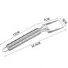 2-in-1 Stainless Steel Watermelon Cutter, Watermelon Slicer, Fruit Watermelon Cutting Tool, Double Head Stainless Steel Watermelon Cutter & Fruit Fork