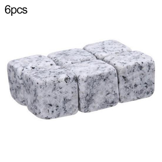 6/9 ks Opakovaně použitelný chladič na víno a nápoje Kostka ledu Chladicí kámen Skála Barové náčiní