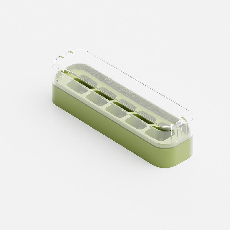 5/28 Grids Silicone Ice Cube Tray Mould with Lid Household Press Ice Cube Mould CompartmentFood Grade Ice Box DIY Tools