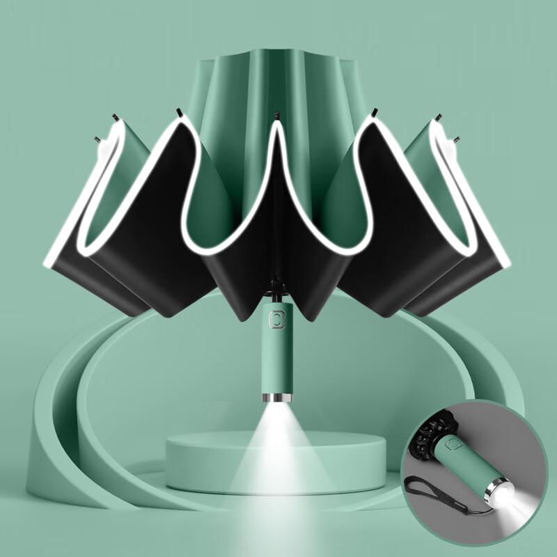 Nanqiao LED Light Reverse Folding Umbrella