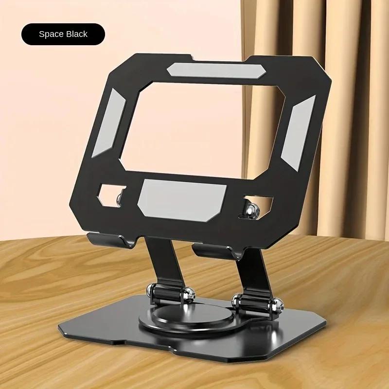 Xiaomi Aluminum Alloy Portable Mobile Phone/ Tablet Universal Holder for IPad IOS Android Adjustable Folding Lazy Desktop Live Bracket