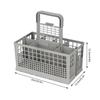 Universeller Besteckkorb Ersatzbox für Mehrzweck-Geschirrspülerteile Küche Geschirrspüler Organizer Zubehör
