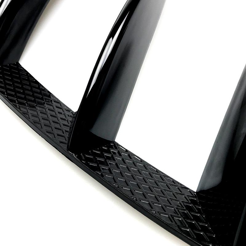 Auto Černý spoiler zadního nárazníku Boční zadní větrný nůž pro Mercedes Benz třídy W176 A200 A260
