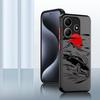 Cartoon Sunset Car Funda Back Phone Cover Case for Xiaomi Redmi Note 14 14C 10 13 Pro Plus 12 11 A4 13C 9S