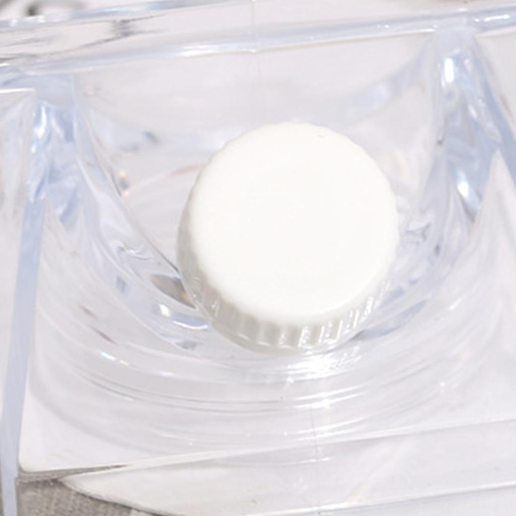 Milk Carton Water Bottle Large Capacity Sealed Leakproof Food Grade PP Plastic Rectangle