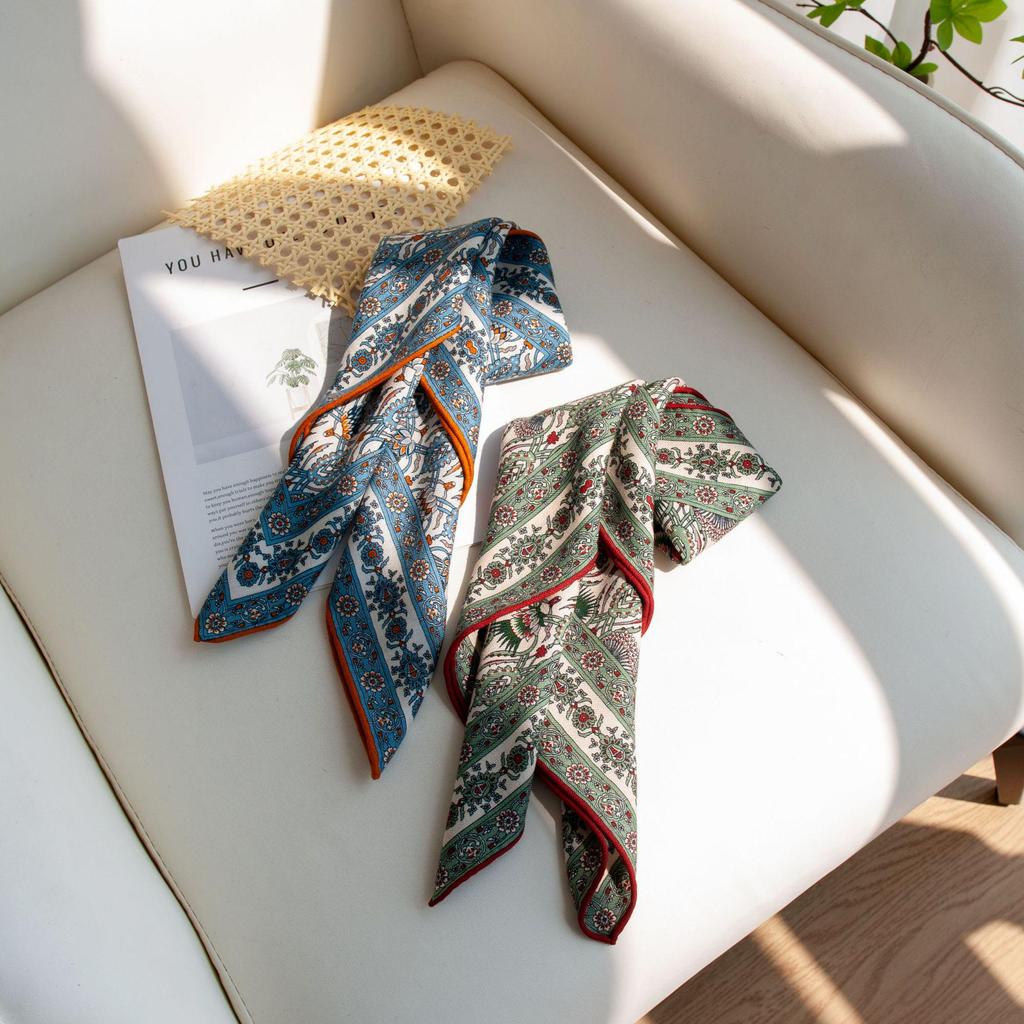 Silk Wool Women's Elegant Sunshade Scarf & Shawl - Luxurious Autumn Neck Warmer New Arrival