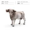 Pvc Farm Detailed Animal Models With Realistic Swiss Brown Cow And Strong Bull Longhorn