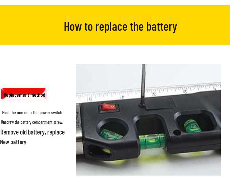 High Precision Infrared Cross Line Laser Leveling Tool